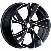 Диск INCH ULF-R39P 8,5x19 5*112 Et:32 Dia:56 Gloss Black Machined Face