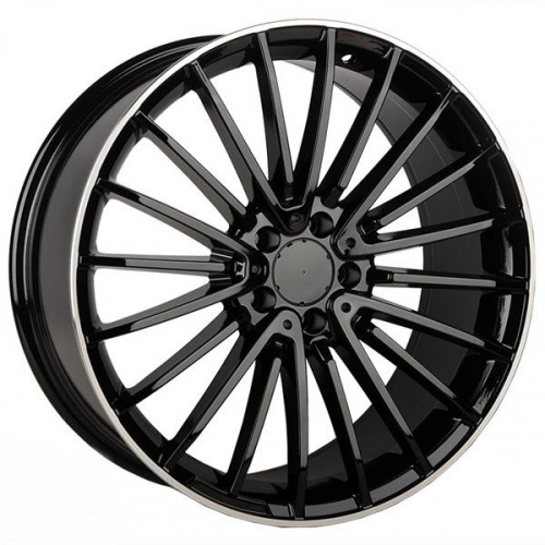 Диск KoKo Kuture K0235 8,5x20 5*112 Et:38 Dia:66,6 Gloss black with lip polish