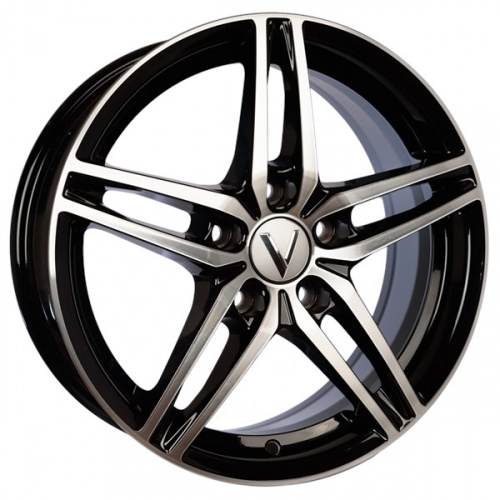 Диск Вектор B219 6,5x16 5*114,3 Et:45 Dia:67,1 Алмаз черный