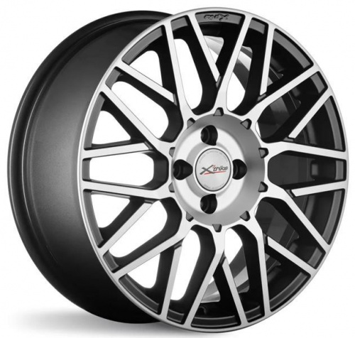 Диск X'trike X-131 7x17 4*100 Et:43 Dia:60,1 BKM/FP