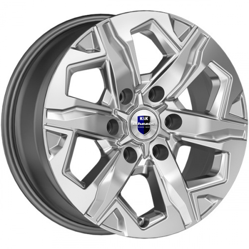 Диск K&K Тейт 7,5x17 6*139,7 Et:36 Dia:100,1 Дарк платинум