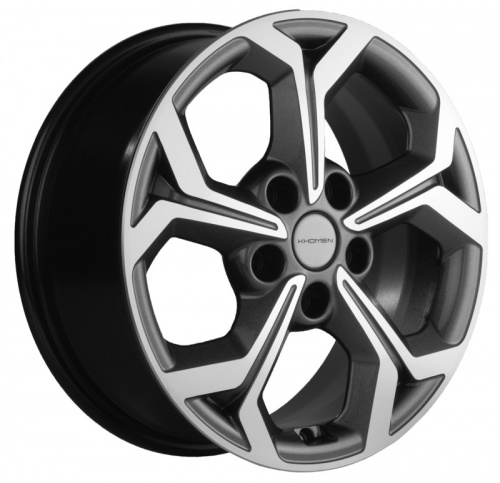 Диск Khomen 1606 6,5x16 5*114,3 Et:46 Dia:67,1 Gray-FP