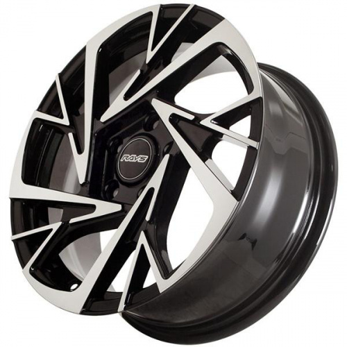 Диск FF FBX137 6,5x16 5*114,3 Et:35 Dia:73,1 Black Machined Face