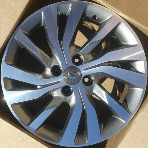 Диск K&K Fenix (X-Ray) 6x16 4*100 Et:41 Dia:60,15 алмаз-антрацит