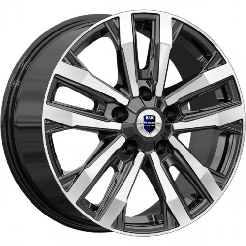 Диск K&K Мичиган 8x18 5*150 Et:60 Dia:110,1 алмаз чёрный