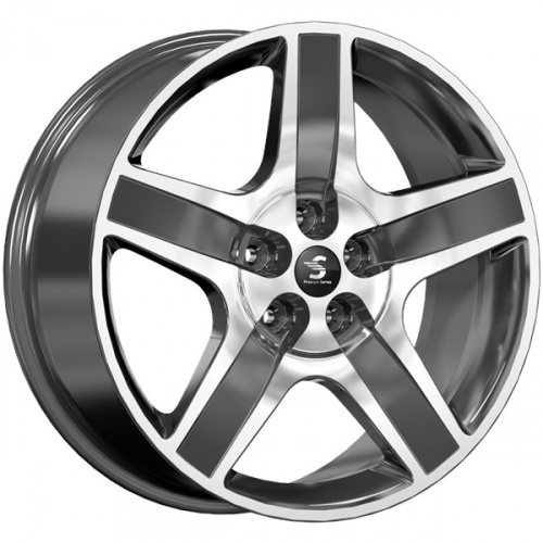 Диск Premium Series КР008 8,5x20 5*120 Et:45,5 Dia:62,5 Diamond gloss graphite