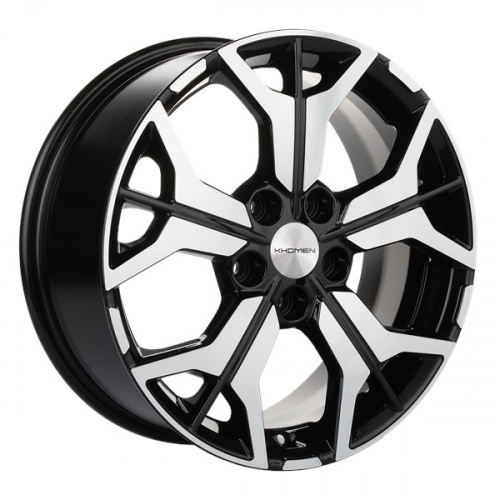 Диск Khomen 1715 7x17 5*108 Et:50 Dia:63,4 BLACK-FP