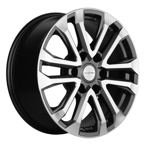 Диск Khomen 1805 7,5x18 6*114,3 Et:38 Dia:67,1 GRAY-FP
