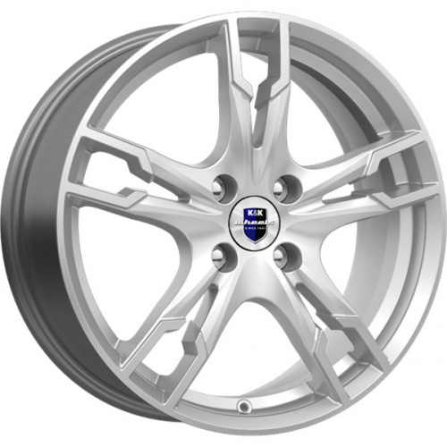Диск K&K Солар 7x17 5*108 Et:43 Dia:67,1 сильвер