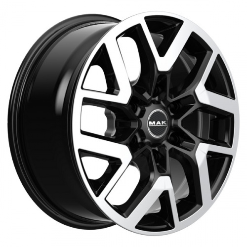 Диск MAK Gravel 6,5x16 6*120 Et:50 Dia:74,5 Black Mirror