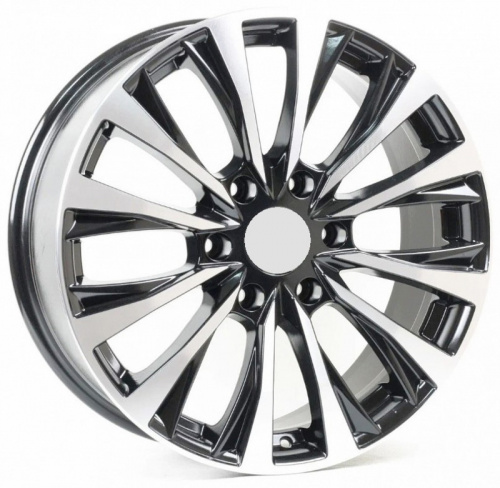 Диск X'trikeRST R109 7,5x19 6*139,7 Et:25 Dia:106,1 BK/FP