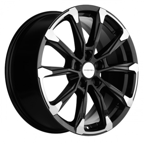 Диск Khomen 1808 7,5x18 5*114,3 Et:53 Dia:54,1 BLACK-FP