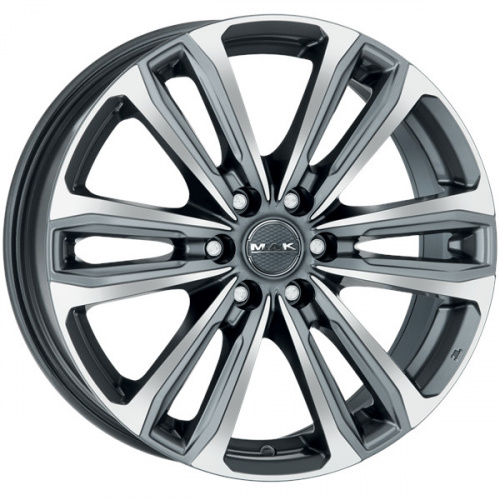 Диск MAK Safari 6 7,5x17 6*139,7 Et:25 Dia:106,2 Gunmetal Mirror Face