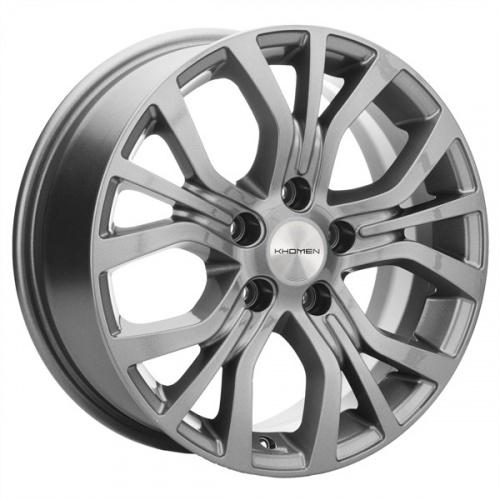 Диск Khomen 1608 6,5x16 5*110 Et:46 Dia:63,3 Gray