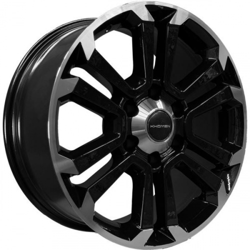 Диск Khomen KHW1817 7,5x18 6*139,7 Et:36 Dia:100,1 Black-FP