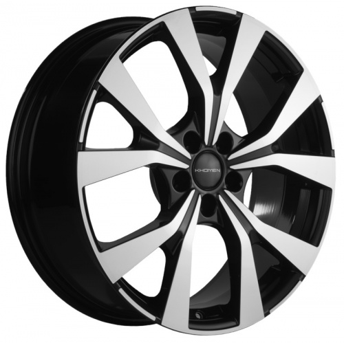 Диск Khomen 1906 7x19 5*112 Et:43 Dia:57,1 Black-FP