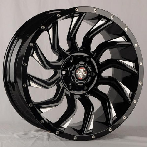 Диск IWheel JT192-7 9x17 6*139,7 Et:0 Dia:110,1 GB+Milling spoke Rivet holes