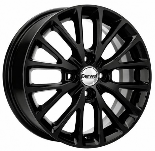 Диск Carwel Риорита 6x15 4*100 Et:48 Dia:54,1 BK