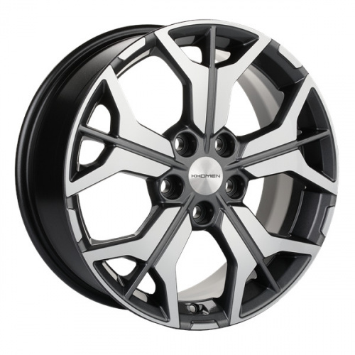 Диск Khomen 1715 7x17 5*114,3 Et:43,5 Dia:67,1 Gray-FP