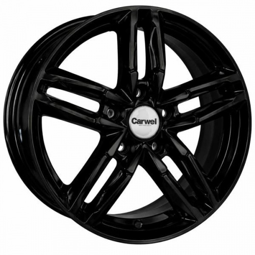 Диск Carwel Вайт 6x16 5*100 Et:38 Dia:57,1 BK