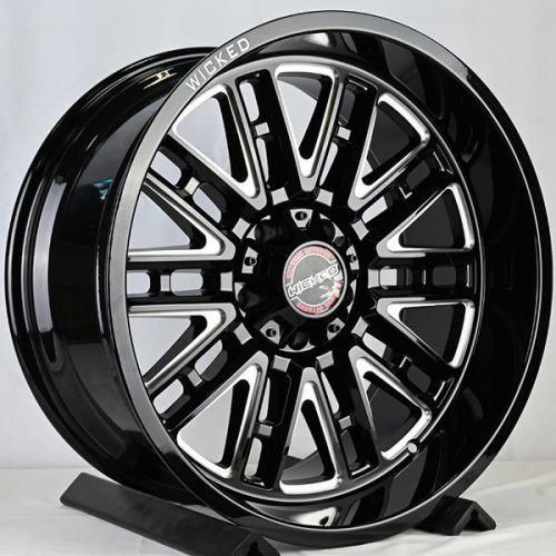 Диск IWheel FA646 10x20 5*127 Et:-19 Dia:78,1 Gloss Black Milled