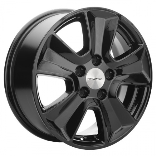 Диск Khomen 1601 6,5x16 5*110 Et:45 Dia:67,1 Black