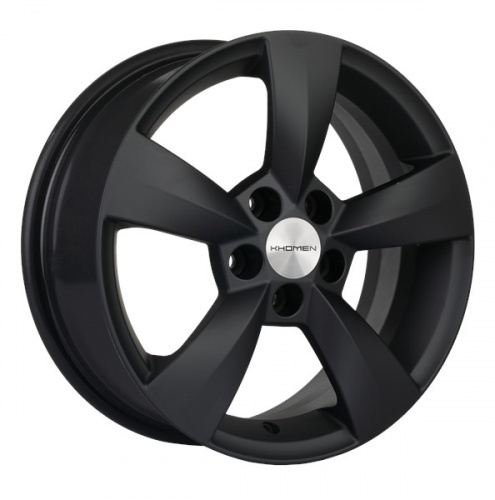 Диск Khomen 1504 6x15 5*100 Et:43 Dia:57,1 Black