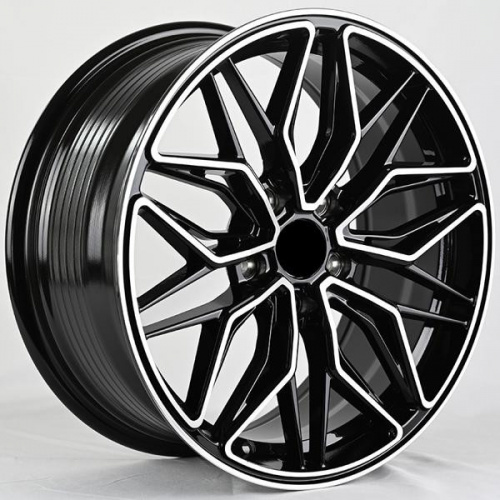 Диск KoKo Kuture FF585 7,5x17 5*114,3 Et:38 Dia:73,1 Gloss Black+Maching Face