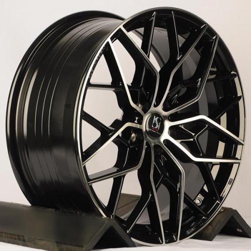 Диск KoKo Kuture FF010 8,5x19 5*112 Et:35 Dia:66,6 Gloss Black+Maching Face