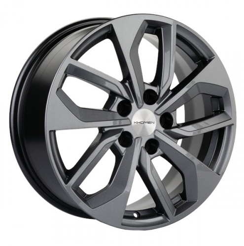 Диск Khomen 1703 7x17 5*114,3 Et:40 Dia:66,1 Gray