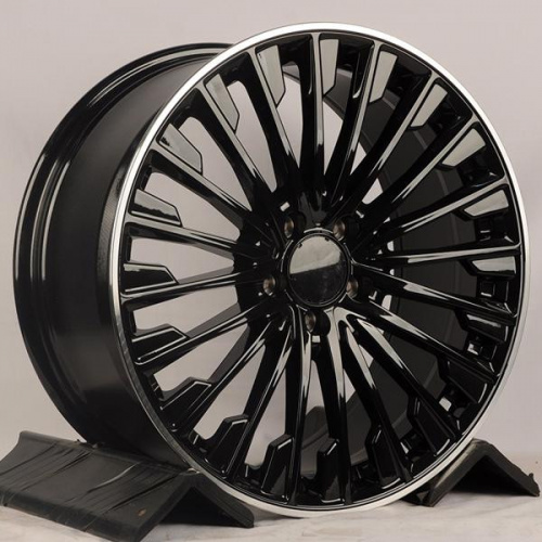 Диск KoKo Kuture YF0438 9,5x20 5*112 Et:43 Dia:66,6 Gloss Black With Lip Polish