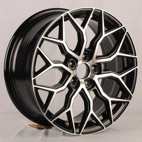 Диск KoKo Kuture FF507 8,5x19 5*108 Et:35 Dia:73,1 Gloss Black+Maching Face