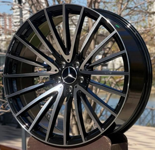 Диск IWheel FB337 9x22 5*112 Et:32 Dia:66,6 Black Machined Face