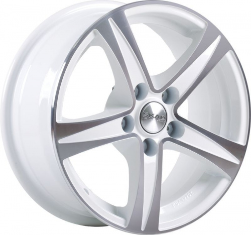 Диск Скад Sakura 6,5 x 15 5*114,3 Et: 40 Dia: 66,1 алмаз-белый