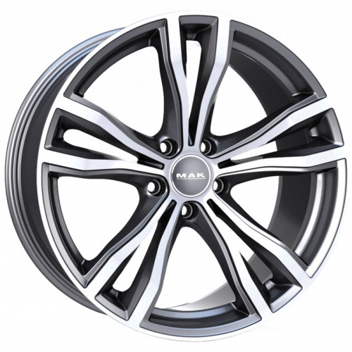 Диск MAK X-Mode 10 x 21 5*112 Et: 50 Dia: 66,6 Gunmetal Mirror Face