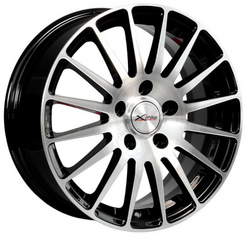 Диск X'trike X-128 6,5 x 16 5*114,3 Et: 45 Dia: 60,1 BK/FP