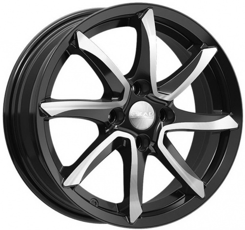 Диск Скад Осака 6 x 15 4*100 Et: 40 Dia: 60,1 алмаз черный