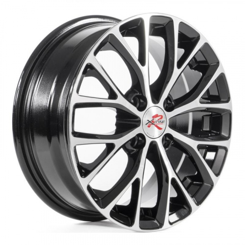 Диск X'trikeRST R015 6 x 15 4*100 Et: 48 Dia: 54,1 BK/FP