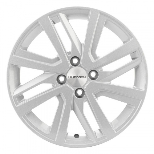 Диск Khomen 1609 6 x 16 4*100 Et: 41 Dia: 60,1 F-SILVER