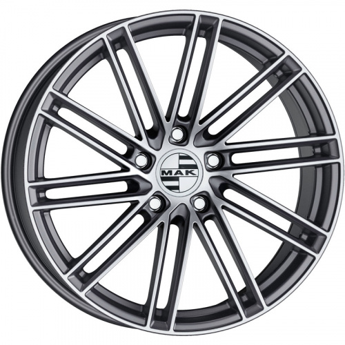 Диск MAK Leipzig 9,5 x 21 5*112 Et: 25 Dia: 66,45 Gunmetal Mirror Face