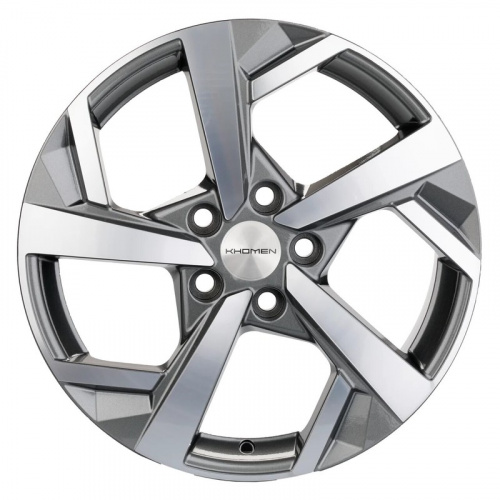 Диск Khomen 1712 7 x 17 5*114,3 Et: 45 Dia: 67,1 Gray-FP