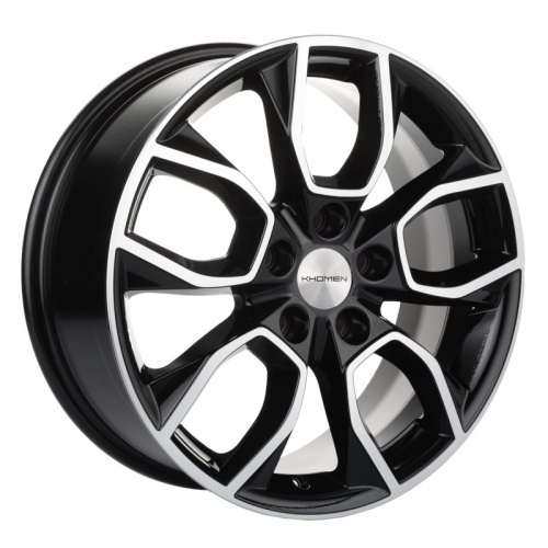 Диск Khomen 1713 7 x 17 5*114,3 Et: 45 Dia: 67,1 Black-FP