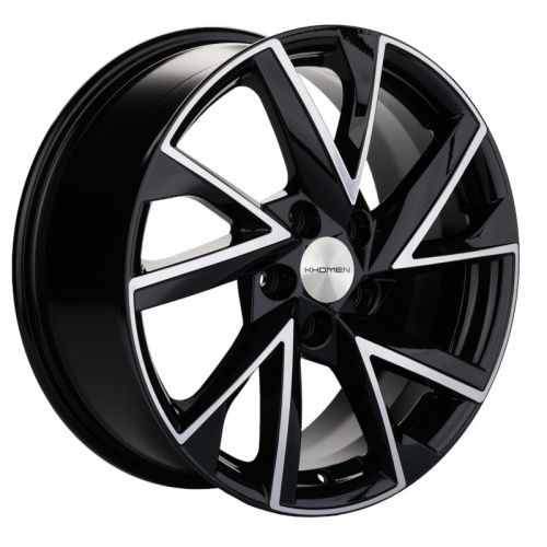 Диск Khomen 1714 7 x 17 5*114,3 Et: 50 Dia: 67,1 Black-FP