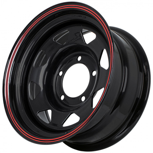 Диск Grizzly XQR00401 8 x 16 6*139,7 Et: -20 Dia: 110,1 Shinning Black With 2 Red Line