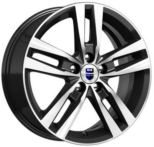 Диск K&K Rassvet 6,5 x 16 5*114,3 Et: 45 Dia: 67,1 алмаз черный