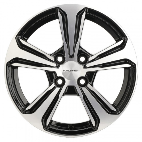 Диск Khomen 1502 6 x 15 4*100 Et: 50 Dia: 60,1 BLACK-FP