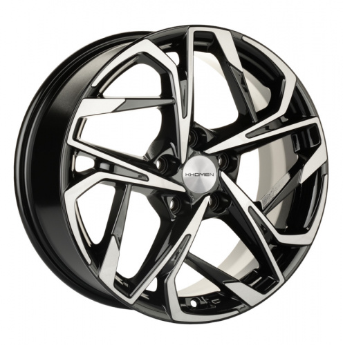 Диск Khomen 1716 7 x 17 5*108 Et: 50 Dia: 63,3 Black-FP