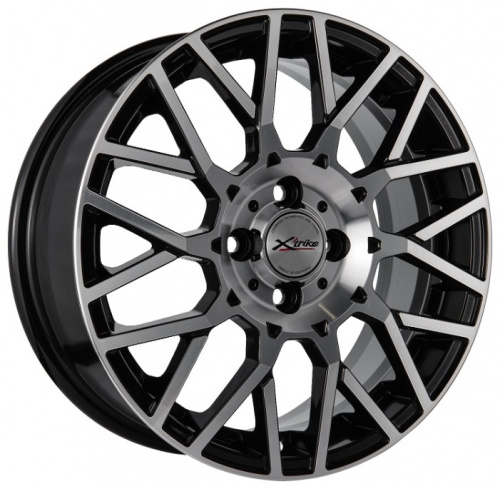 Диск X'trike X-125 6,5 x 16 4*100 Et: 48 Dia: 60,1 BK/FP
