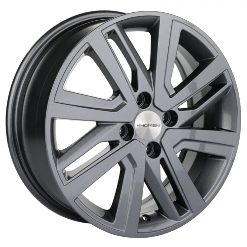 Диск Khomen 1609 6 x 16 4*100 Et: 37 Dia: 60,1 Gray