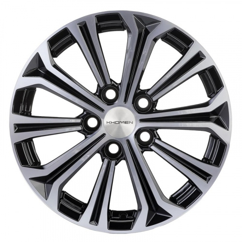 Диск Khomen 1610 6,5 x 16 5*114,3 Et: 47 Dia: 66,1 Black-FP